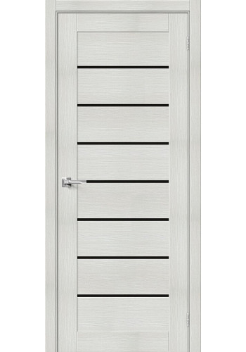 Межкомнатная дверь Браво-22, со стеклом, цвет Bianco Veralinga Межкомнатная дверь Браво-22, со стеклом, цвет Bianco Veralinga